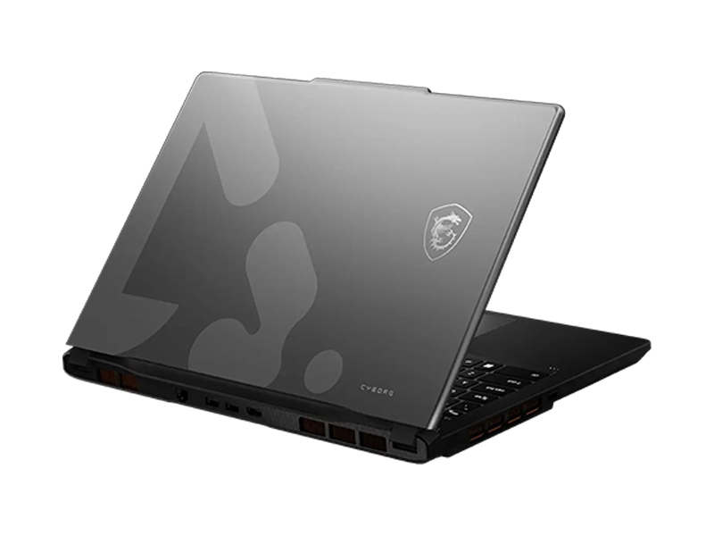 MSI Cyborg 15 C2WE-004KH-Platinum Gray Core 7 240H-16GB DDR5-512GB M.2-RTX 5050 8GB GDDR7-15.6-inch FHD+144Hz-WIN11H - at PSC Computer Cambodia